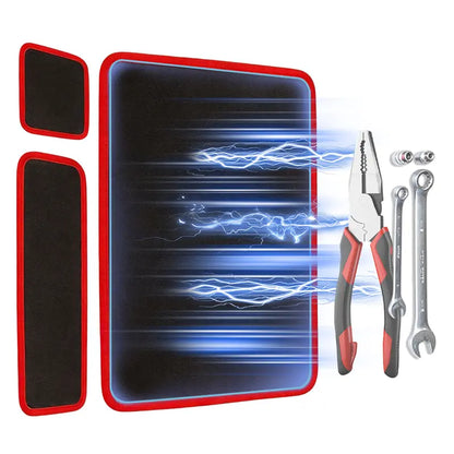 🔥50% OFF!🛠️ Boost your work efficiency, never struggle to find tools again-Powerful Magnetic Tool Holder Mat