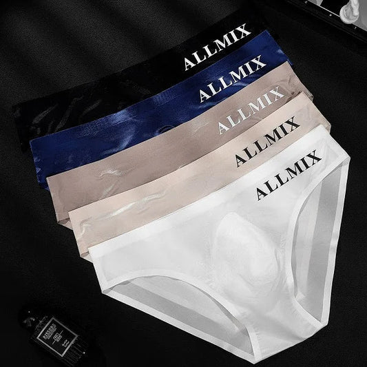 🔥BUY 1 GET 3 PCS🔥Sexy transparent breathable comfortable 3D ice silk underwear