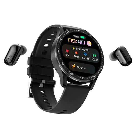 🔥2 IN 1 SMARTWATCH WITH EARPHONES