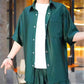 Men Luxury Glossy Casual Suits