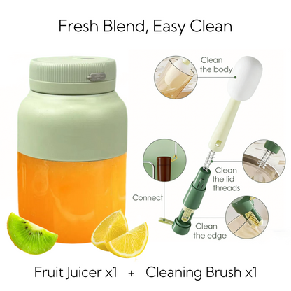 🥤⚡ Cordless Juicer Cup – 50% OFF! 1300ml large capacity, ice-crushing blades, USB rechargeable – blend anywhere, rinse in seconds. 🍓✨