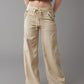 🔥BUY 2 GET 10% OFF💝Linen-Blend Wide-Leg Cargo Pant