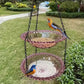 ☀️ LIMITED-TIME 50% OFF! 🐦 Solar Cascade Hanging Bird Bath Fountain – Wire-Free, Cascading Water, Garden Decor ✨