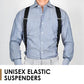 ⏳Time-Limited Special⏰ Men's X-Back Suspenders with Hook Clips – Adjustable & Heavy-Duty