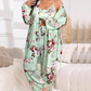 Comfy 3-Piece Pajama Set – Robe, Camisole & Long Pants