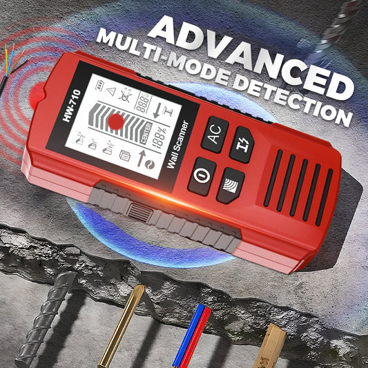 💯 Limited Time Half Price - 6-in-1 Multi-Function Handheld HD LCD Display Wall Metal Detector