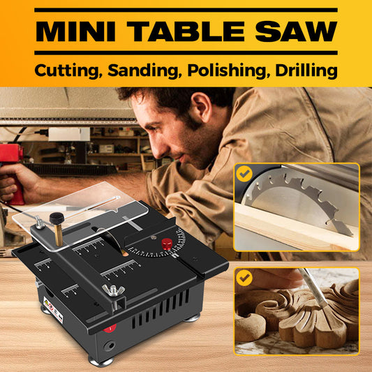 💥2025 Hot Sale⏰Multi-functional Mini Precision Table Saw