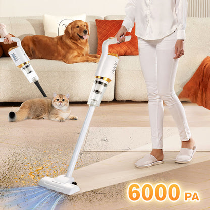 🔥Spring Special 49% Off Cordless Vacuum Cleaner - 6000PA Powerful Suction for Home and Car