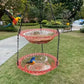 ☀️ LIMITED-TIME 50% OFF! 🐦 Solar Cascade Hanging Bird Bath Fountain – Wire-Free, Cascading Water, Garden Decor ✨