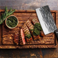 JUWIL Premium Carbon Steel Cutlery – Handmade Serbian Hacka for Kitchen, Grill & Outdoor