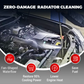 Water and Air Dual-Purpose Radiator Cleaning Tool for Cars (No Disassembly Required)