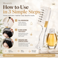 Apply Scalp Serum Instantly! Precision Applicator Comb