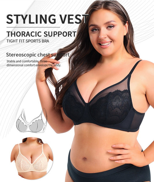 🎁Early Christmas promotion ends soon⏳Comfortable Supportive Slimming Bra for Plus-Size Women