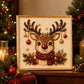 🎄✨DIY Christmas Pearl Kit – 5 festive designs, 3D raised beads & display frame included. A sparkling holiday masterpiece for your wall! 🖼️🎨