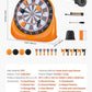 Inflatable soccer dartboard, giant soccer dartboard, comes with 2 soccer balls and air pump, can be set up in 3 minutes, ideal for large garden games.