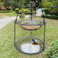 ☀️ LIMITED-TIME 50% OFF! 🐦 Solar Cascade Hanging Bird Bath Fountain – Wire-Free, Cascading Water, Garden Decor ✨