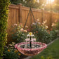 ☀️ LIMITED-TIME 50% OFF! 🐦 Solar Cascade Hanging Bird Bath Fountain – Wire-Free, Cascading Water, Garden Decor ✨