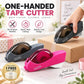 📦 LIMITED-TIME 50% OFF! ✂️Portable Tape Cutter – one-hand operation, hidden blade for safety. Fits 12/19mm tape.🛡️