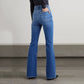 2024 New Fitted Vintage Flared Jeans