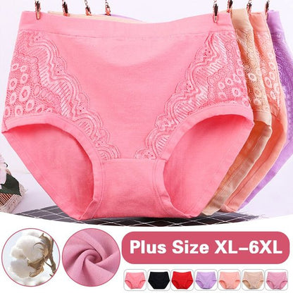 ⏰Last Day Buy 5 Get 2 Free 💟Plus Size High Waist Leak Proof Cotton Panties