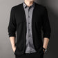 🔥Men's fake two-piece shirt collar knitted cardigan! 👔✨58% OFF!