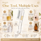 Apply Scalp Serum Instantly! Precision Applicator Comb