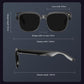 Smart AI Camera Glasses with 8MP Photochromic Lenses ,Button Touch Adjustment for Travel Outdoor Adventures Hands-Free Photography 160+Languages Real-Time Translation Bluetooth Wireless Wearable Video Recording UV Protection
