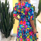 🌴Summer Specials🌴Women's midi dress with floral print