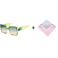 🌸Summer Special Limited Time Discount💐 UV Protection Retro Square Sunglasses