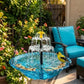 ☀️ LIMITED-TIME 50% OFF! 🐦 Solar Cascade Hanging Bird Bath Fountain – Wire-Free, Cascading Water, Garden Decor ✨