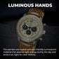 🎁 Men's Waterproof Multifunctional Quartz Watch