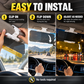 🚗 Drive Safer Day & Night 🌙 Universal HD Anti-Glare Car Visor ✨