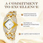 Women's Retro Quartz Watch with Sparkling Rhinestones