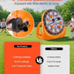Inflatable soccer dartboard, giant soccer dartboard, comes with 2 soccer balls and air pump, can be set up in 3 minutes, ideal for large garden games.