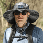 🔥Summer Promotion 50% OFF💥Wide Brim Solar Fan Outdoor Fishing Hat-Solar & USB Charging