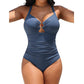 👙2026 NEW TYPE 50% OFF✨Women's Ring Linked One-Piece Swimsuit