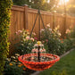 ☀️ LIMITED-TIME 50% OFF! 🐦 Solar Cascade Hanging Bird Bath Fountain – Wire-Free, Cascading Water, Garden Decor ✨
