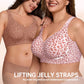 ⏳Time-Limited Special⏰Super Firming Wirefree Jelly Bra with Leopard Print 👍