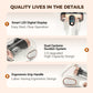 🛏️💨 13000Pa Powerful Mattress Vacuum Cleaner for Dust Mites Removal 🚀✨ UV Light & Ultrasonic Sterilization, Wireless Smart LED Display, Dual Large Dust Cups for Deep Cleaning