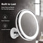 🔥50% OFF! 💄10X Magnifying LED Makeup Mirror, Suction Mounted Illuminated Mirror For Skincare & Cosmetic Application