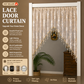 🌸Lace Short Door Curtain with Tassels