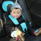👶50% OFF NOW! Portable Child Protection Car Seat‑Breathable Mesh Safety Harness Seat Pad, Lightweight Foldable Travel Baby Car Seat for Kids, Fits Most Vehicle Seats
