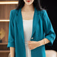 ✨ Thin Ice Silk Blazer for Women