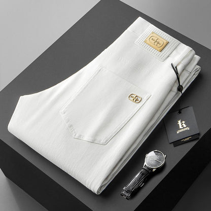 ✨[Men's Gift] Men's Stretch Slim Fit Casual Jeans（60% OFF）