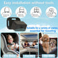 【Baby Car Mirror】👶 Rear Seat Infant Monitor with 1080P Crystal-Clear View & 360° Rotation 🔄 | Easy Plug & Play Installation, Wide-Angle Safety Mirror for Parents
