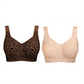 ⏳Time-Limited Special⏰Super Firming Wirefree Jelly Bra with Leopard Print 👍