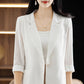 ✨ Thin Ice Silk Blazer for Women