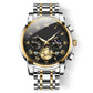 Luxury Design Dodecagon Quartz Watch New Multifunctional Men's Wristwatch