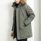 Ideal Gift for Him - Men's Fashion Casual Warm Hooded Coat