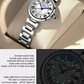 💘Luminous Ladies Steel Strap Waterproof Quartz Watch